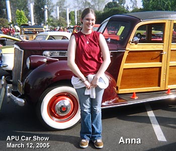 Anna atAPU Car Show