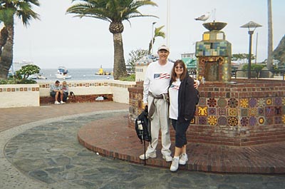 Dan and Dena on Catalina
