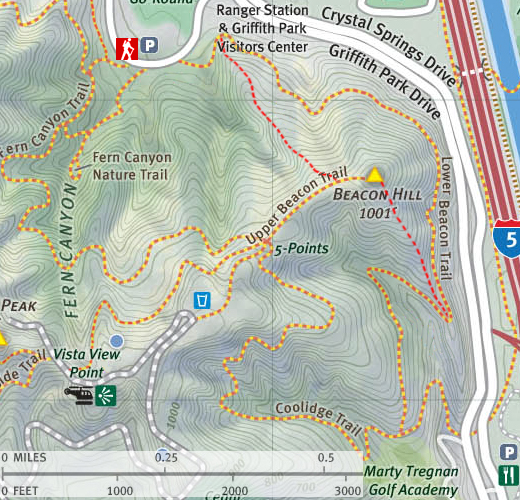 Beacon Hill Map