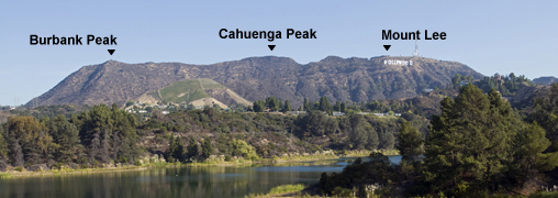 Panorama Burbank Peak to Mount Lee