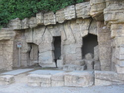 Large-animal enclosure at Old Zoo Park