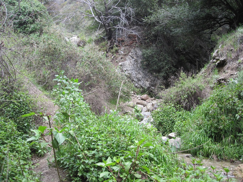 Approaching Bailey Canyon Falls