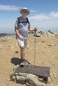 Dan on Baldy