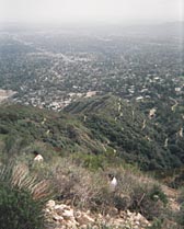 Looking south from Sam Merrill Trail