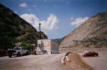 View north toward Vulcan office, Fish Canyon, May 5, 2007