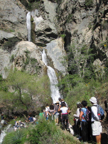 Fish Canyon Falls, April 16, 2011