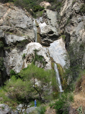 Fish Canyon Falls, Angeles National Forest, April 25, 2009