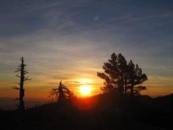 Sunrise from Ontario Peak