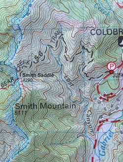 Smith Mt. Map