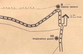 Mt. Lowe Tour Map